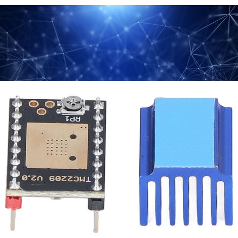 Pilote de Moteur Pas-à-Pas TMC2209 Ultra-Silencieux avec Dissipateur Thermique pour Imprimante 3D (1/5)