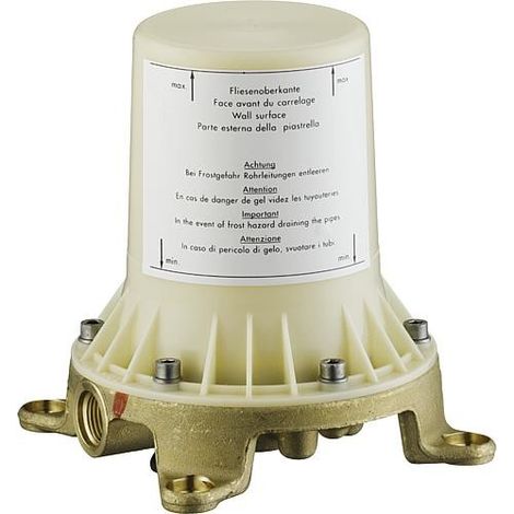 Kit de base Hansgrohe pour mélangeur de baignoire à deux poignées Axor et mitigeur de baignoire pour montage au sol (1/2)
