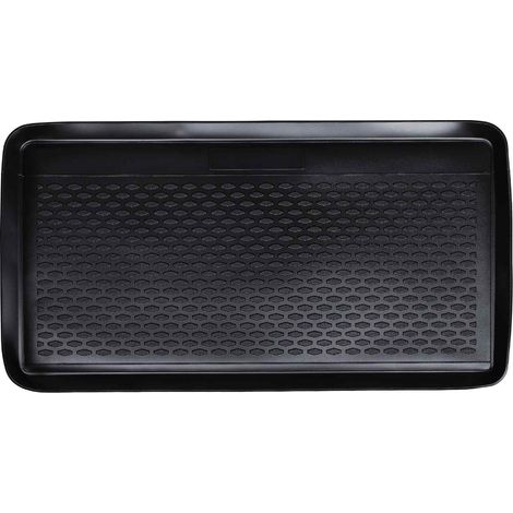 Trunk Mat Black suitable for Fiat 500 2018- Rubber vidaXL