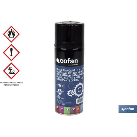 Grasso Bianco Litio+Ptfe 400ml