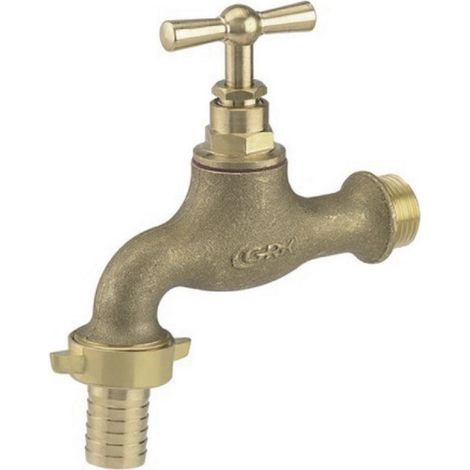 robinet d'arrosage - brut - 15 x 21 - 20 x 27 - grk 70-8fg (1/2)