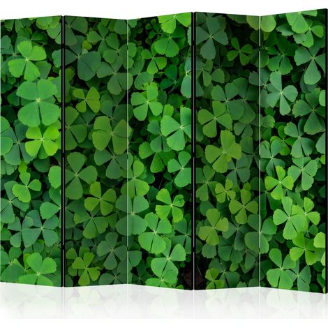 Paravento - Green Clover II [Room Dividers] - 225x172 (1/4)