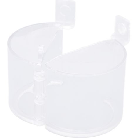 Lot de 10 couvercles pour boutons d'arrêt d'urgence : protection efficace, installation facile, sans démontage, pour applications industrielles. (1/5)