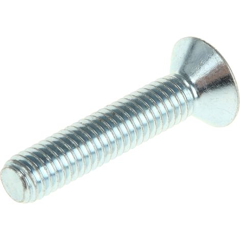 Vis à six pans creux, M6 x 30mm, tête Vis fraisée à tête creuse hexagonale, en Acier ( Prix pour Boîte de 50 ) (1/2)