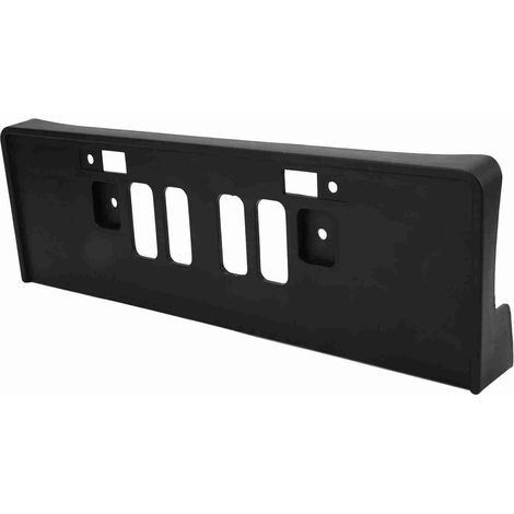 Support de Plaque D'immatriculation Avant en Plastique Noir Antirouille pour Berline 4 Portes 2006 – 2007 (1/5)