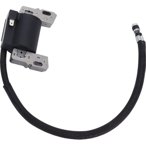 Bobine d'allumage de remplacement compatible avec les pièces de débroussailleuse Briggs & Stratton portant les références 492341, 495859, 591459, 715231, 490586 et 491312. (1/4)