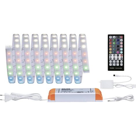 Paulmann 70529 Kit base striscia LED 230 V 3 m Bianco caldo, RGBW 1 KIT