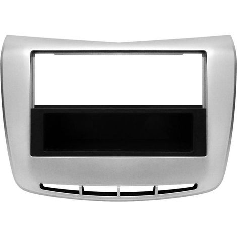 MASCHERINA MONTAGGIO AUTORADIO 2DIN COMPATIBILE PER LANCIA DELTA DAL 2008 COLORE GRIGIO
