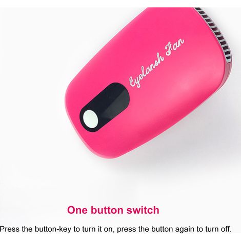 Mini ventilateur USB pour extensions de cils, séchage rapide de colle pour mascara et colle pour extensions de cils. (1/5)