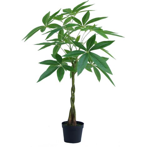 70cm Artificial Money Tree Pachira Realistic Faux Plant (1/2)