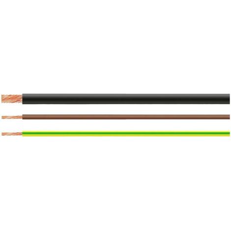 [NEUWERTIG] B-Ware Helukabel Einzelader Leitung Kabel H07Z-K 1x1.50 mm² Braun Weiß 100m Polyolefin (1/2)