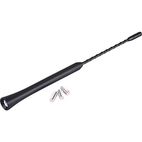 Antena para coche Citroën Berlingo, antena de 9 pulgadas, antena de radio FM de repuesto universal para coche con reducción de ruido y tornillos. (1/5)