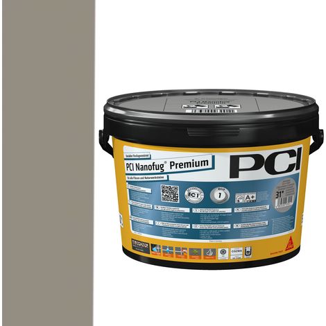 PCI Nanofug Premium 5kg Flexfugenmörtel Nr. 31 zementgrau