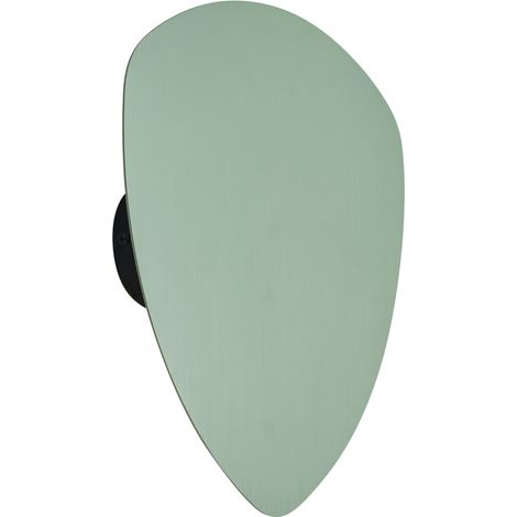 QAZQA Appliques pulley organic - Design - Alluminio,Acciaio - Verde/Nero - Organico Max. 2 x Watt