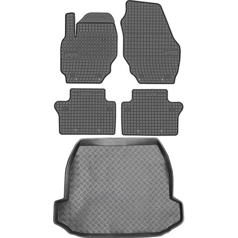 Volvo S80 II Limousine (2006–2016) – SET: Gummifußmatten + Kofferraummatte (1/5)