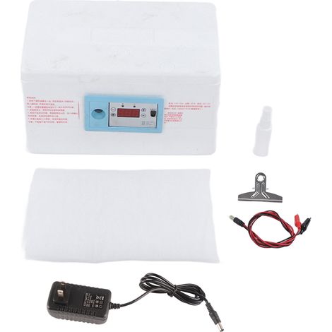 Couveuse œufs multifonction petite taille pour poule canard oie, avec prise US 100-240V, incubateur domestique pour éclosion.