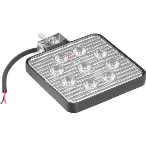 27-W-LED-Arbeitsscheinwerfer mit 9 LEDs, 2700 lm, universeller Offroad-Scheinwerfer für getunte Fahrzeuge (1/5)