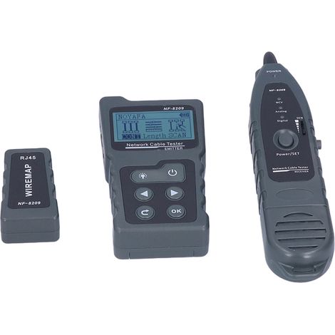 NF-8209 Tragbarer, störungsfreier PoE-Leitungsfinder für elektrische Netzwerke – Set für den Außenbereich (1/5)