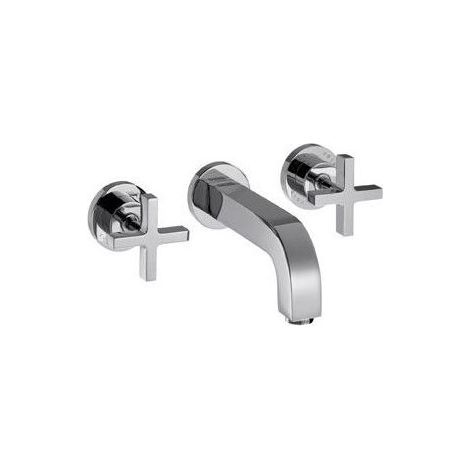 hansgrohe AXOR Citterio mitigeur lavabo 3 trous encastré, bec (1/4)