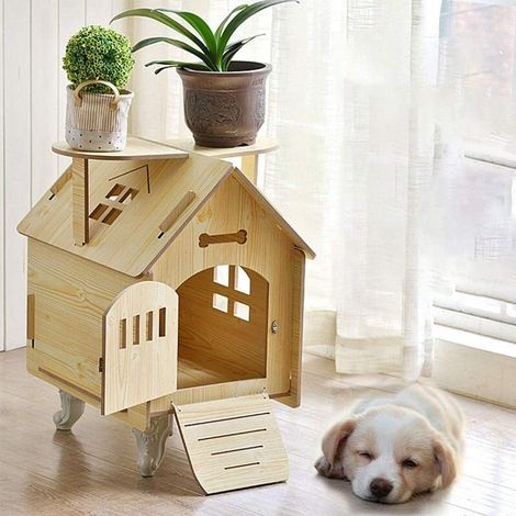 TrAdE Shop Traesio - Casetta Casa Cuccia Cani Gatti Animale Domestico Uso Esterno Interno 51x39x50cm - (1/5)