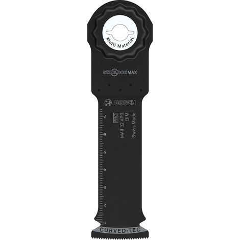 Bosch – Lame d'outil multifonction bi-métal 32 x 80 mm – Pour bois dur et métal – Coupe nette sans éclat – 2608669135