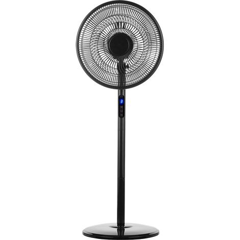 Ventilador de pie Icono motor AC 45W negro (1/3)