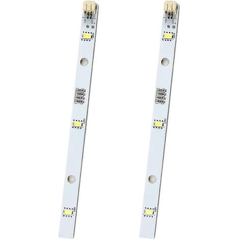 2 Pièces Lumineuses LED pour Réfrigérateur, Lumineuses de Rechange, LED pour réfrigérateur RONGSHENG/HISENSE E349766 MDDZ 162A 1629348 DC12 V 2 W (1/5)