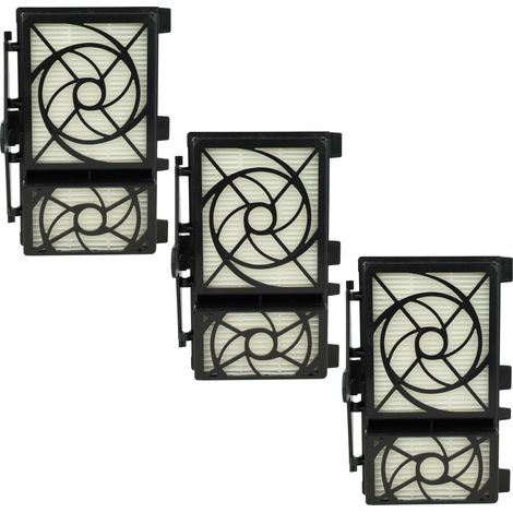 vhbw set da 3x filtro sostituisce Kärcher 2.860-273.0 per aspirapolvere - Filtro HEPA anallergico