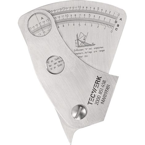 TECWERK Schweißnahtspeziallehre Ablesegenauigkeit 0,1mm TECWERK