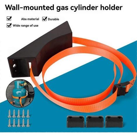 Support fixe de réservoir avec sangle en nylon renforcée et allongée (1/5)