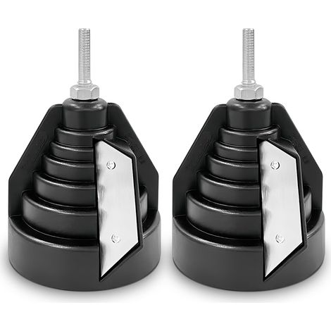 Lot de 2 Outil de Chanfreinage: Outil à Ebavurer, Outil de Biseautage Facile à Utiliser mit alésoir robuste,Outils de Plomberie (Noir) (1/5)