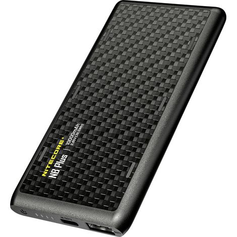 [GEBRAUCHT] B-Ware NiteCore Powerbank 10000 mAh Quick Charge NC-NBPLUS USB-C PD schwarz Outdoor (1/2)