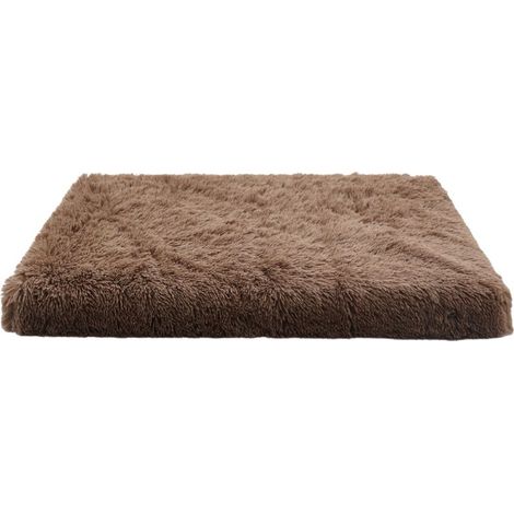 Hunde-/Katzenkissen – Weiche, rechteckige Matte für Sofa/Bett – Maschinenwaschbar – 60 x 50 cm – Grau (1/5)