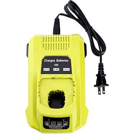 P117 Chargeur double chimie IntelliPort 18 V compatible avec batterie lithium-ion Ryobi One+ et batterie NiCad (1/5)