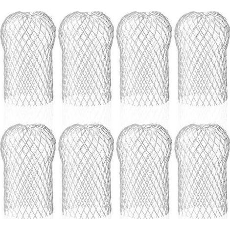 Set mit 8 Aluminium-Dachrinnenfiltern - Schutz vor Laub und Moos (1/5)