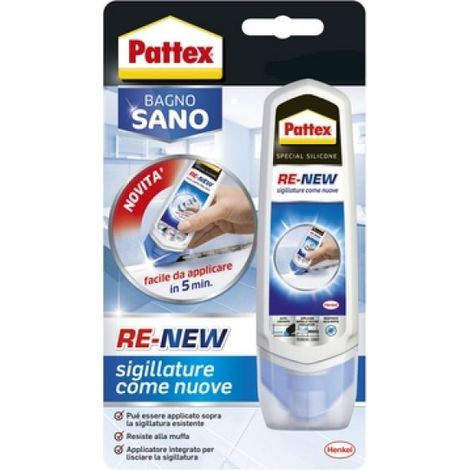 PATTEX BAGNO SANO &quotRE-NEW&quot 100 ML 100 ml - Grigio
