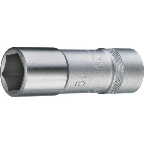 Inserti a brugola 19 L 1/2 pollice 6 punte SW 10mm L.77mm (1/3)
