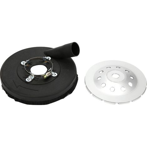 Capot de protection anti-poussière 180 mm, disque à meuler 180 mm, accessoires de polissage pour meuleuse d'angle (1/5)