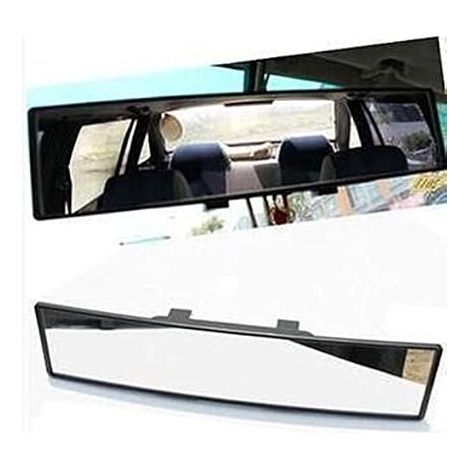 Rétroviseur intérieur incurvé convexe à clipser pour voiture 300 mm de large (1/5)
