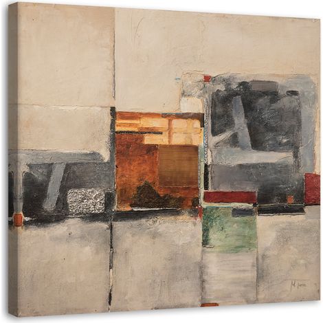 Cadre déco Composition abstraite 30x30 (1/5)