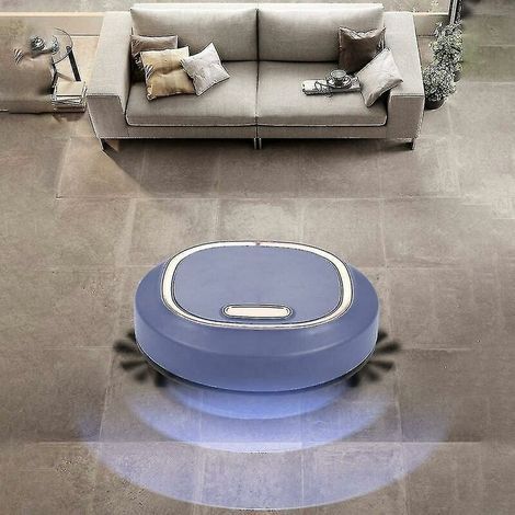Saugroboter, 3-in-1-Gerät: Saugen und Wischen, Super-Saugkraft, 1500 Pa, mit Wischfunktion, ideal für Tierhaare und Staub.
