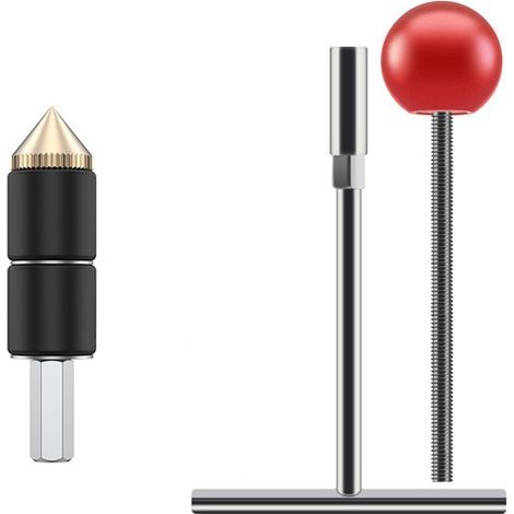 Druckverschluss-Set für 1-Zoll-PPR-Rohr – Konische Absperrnadel mit Schlüssel, Schweißwerkzeug und Heißschmelz-Verschluss, reparierbarer Dichtstopfen (1 Stück)-lsw