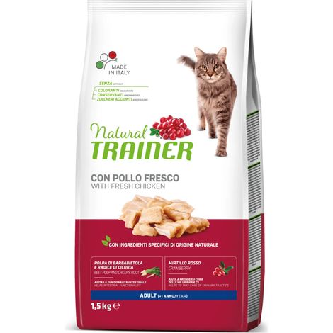 Trainer Natural Cat Adult Pollo - Trainer Natural Cat Adult Pollo - Sacco Da 1,5 Kg