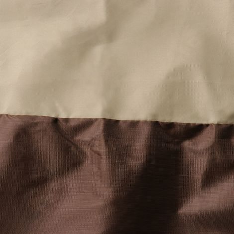 Copertura per altalena Toivize - 190216QY02 - Argento impermeabile, poliestere Oxford, 232x203 cm, beige caffè, matrimoniale (1/5)