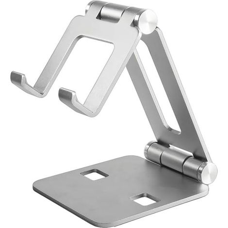 Support de Téléphone Portable pour Bureau - Support Réglable pour Téléphone, Liseuse et Tablette Universel Compatible avec iP (1/4)