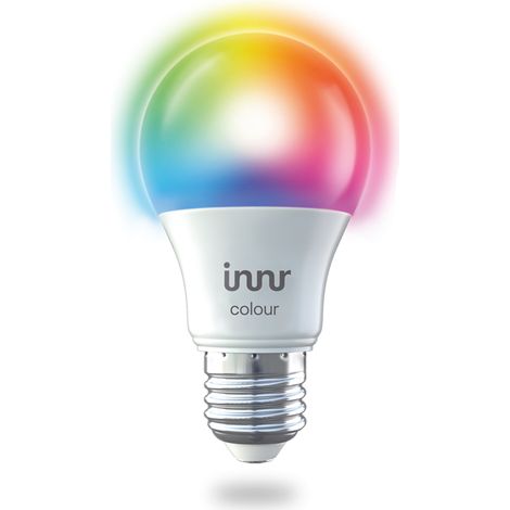 Ampoule LED connectée Zigbee E27 blanc et couleur - intensité variable - Innr (1/2)