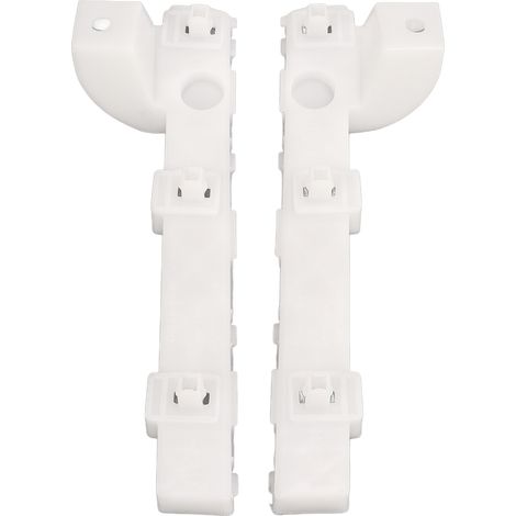 Support de fixation pour pare-chocs avant Mitsubishi Lancer (excepté Evo) – Lot de 2 clips en ABS résistant – Pièce 6400F549/6400C369 (1/5)