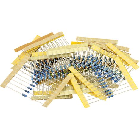 Kemo S001 S001 Kohleschicht-Widerstand Sortiment axial bedrahtet 200 St. (1/2)
