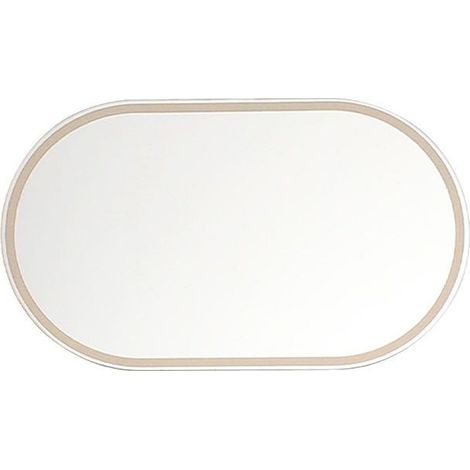 Miroir de pare-soleil de voiture, miroir de maquillage pour véhicule, miroir de vanité auto-adhésif pour camion, SUV (ovale) (1/5)
