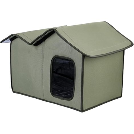 pour Chat dExtrieur pour lhiver Abri pour Chat Sauvage (1/5)